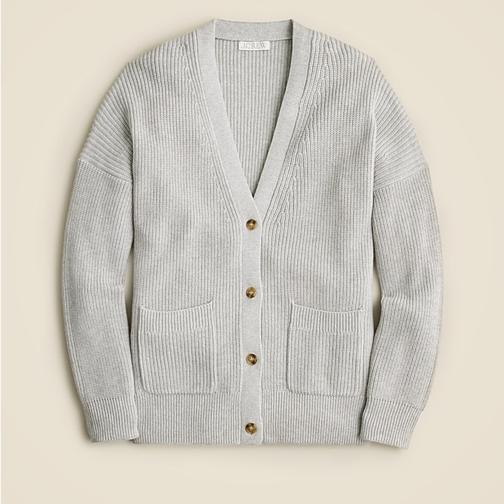 J. Crew Light Blue Women's Cardigan Sweater